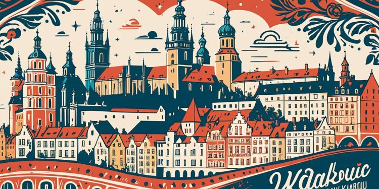 Grafika inspirowana Krakowem - Kultura Kraków w grafice