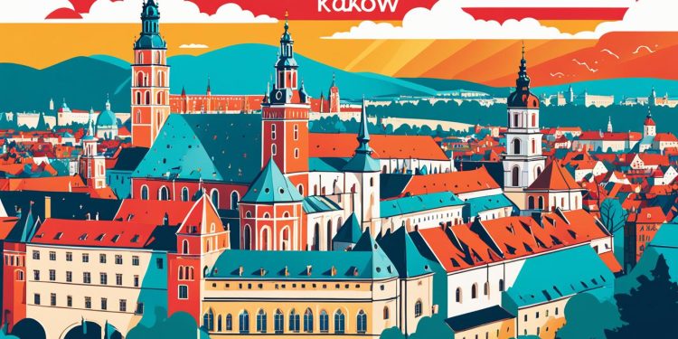 Plakaty przedstawiające Kraków - Kultura Kraków w plakacie