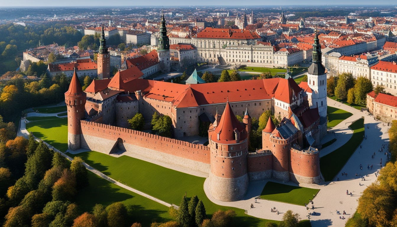 Zamki i pałace w Krakowie
