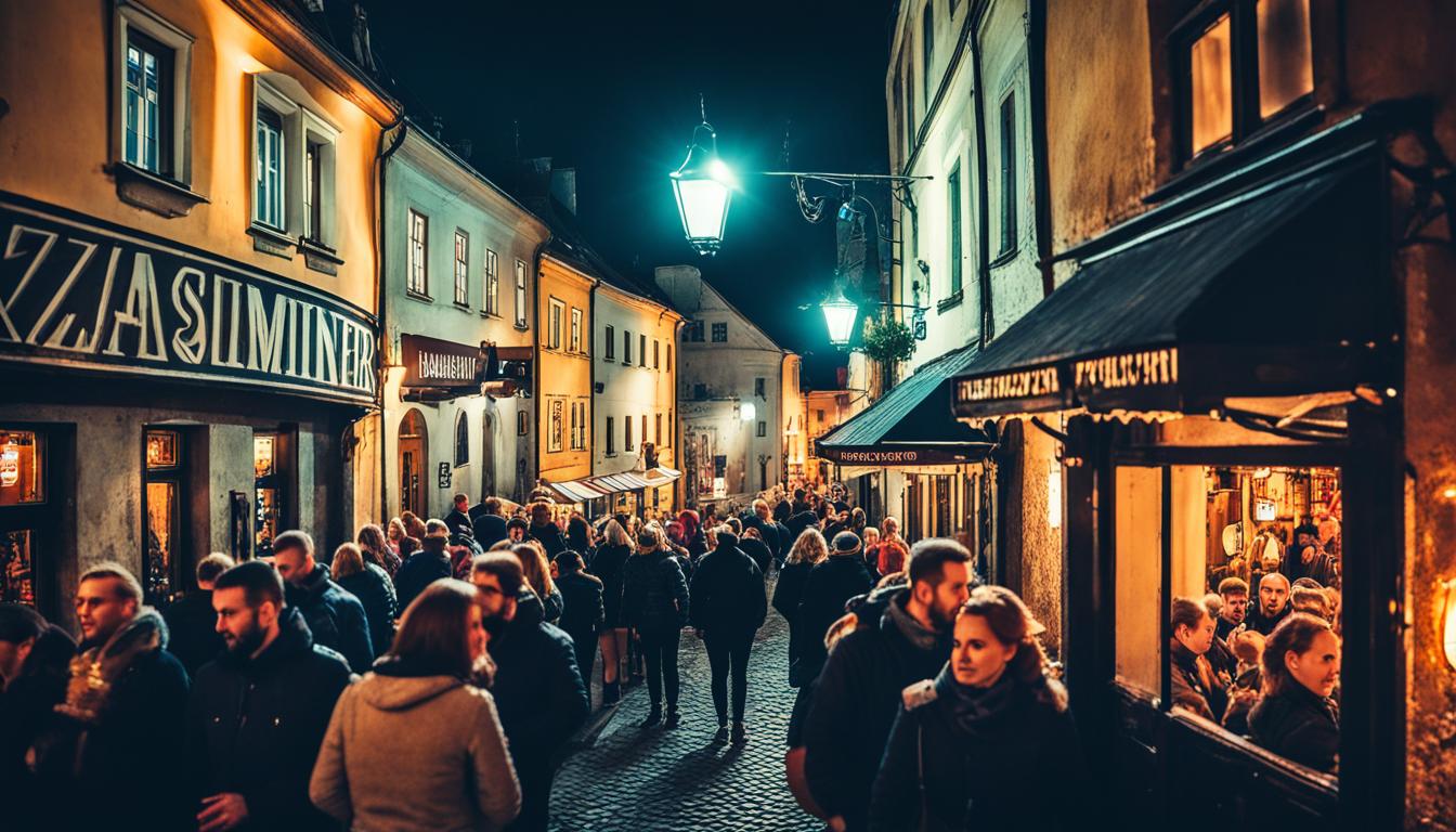 Życie nocne na Kazimierzu