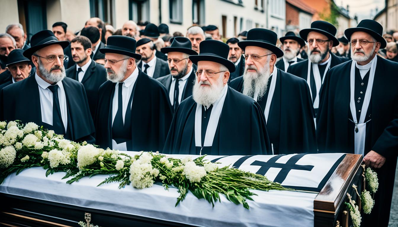 Żydowskie obrzędy pogrzebowe